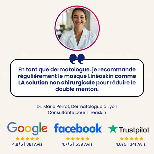 Linéaskin lift: dites adieu à votre double menton dès maintenant